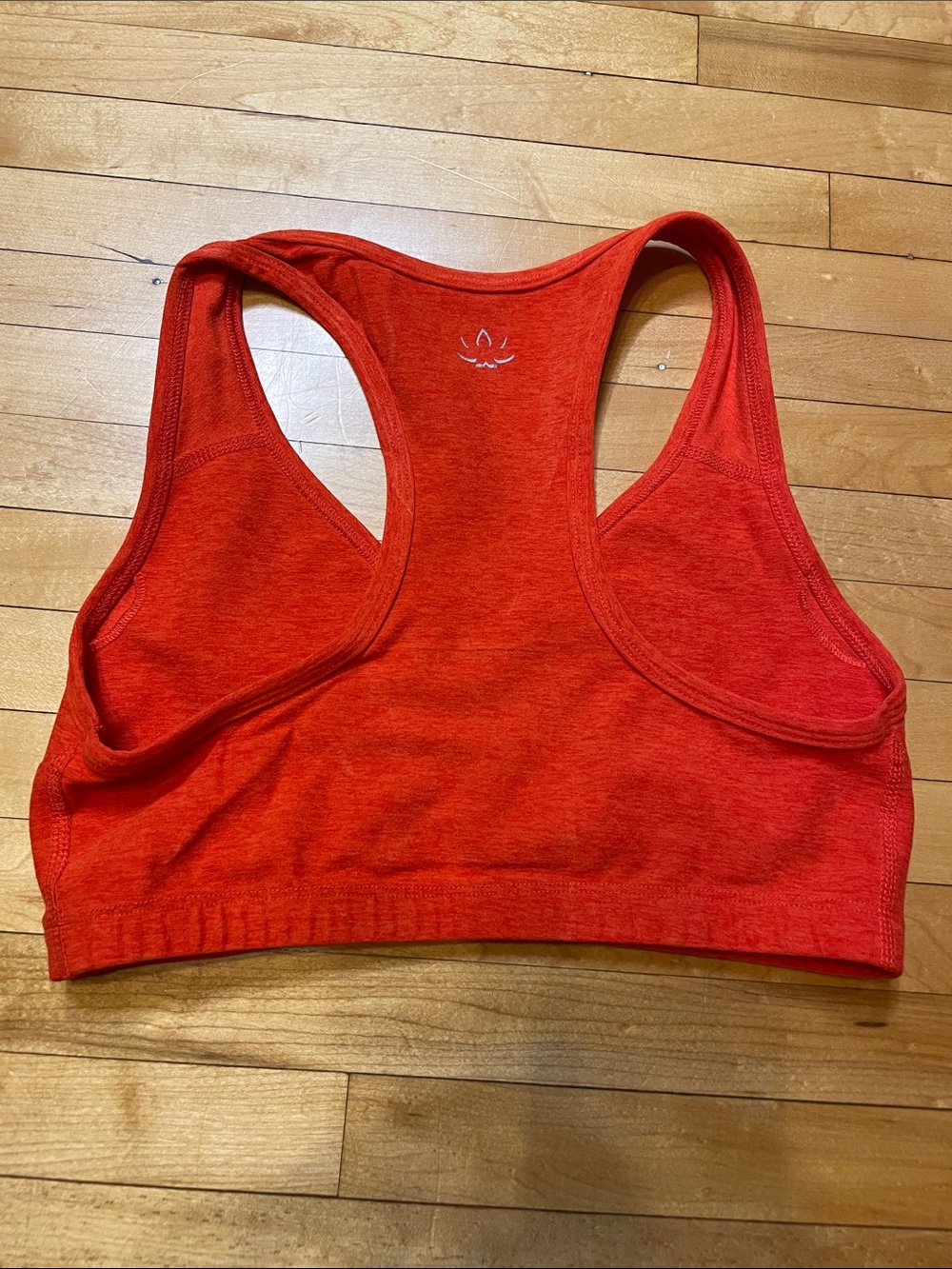 Beyond Yoga Bright Red Racerback V-Neck Sports Bra - Picture 2 of 8